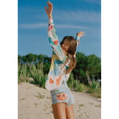 BLOUSE BALLON RAINBOW