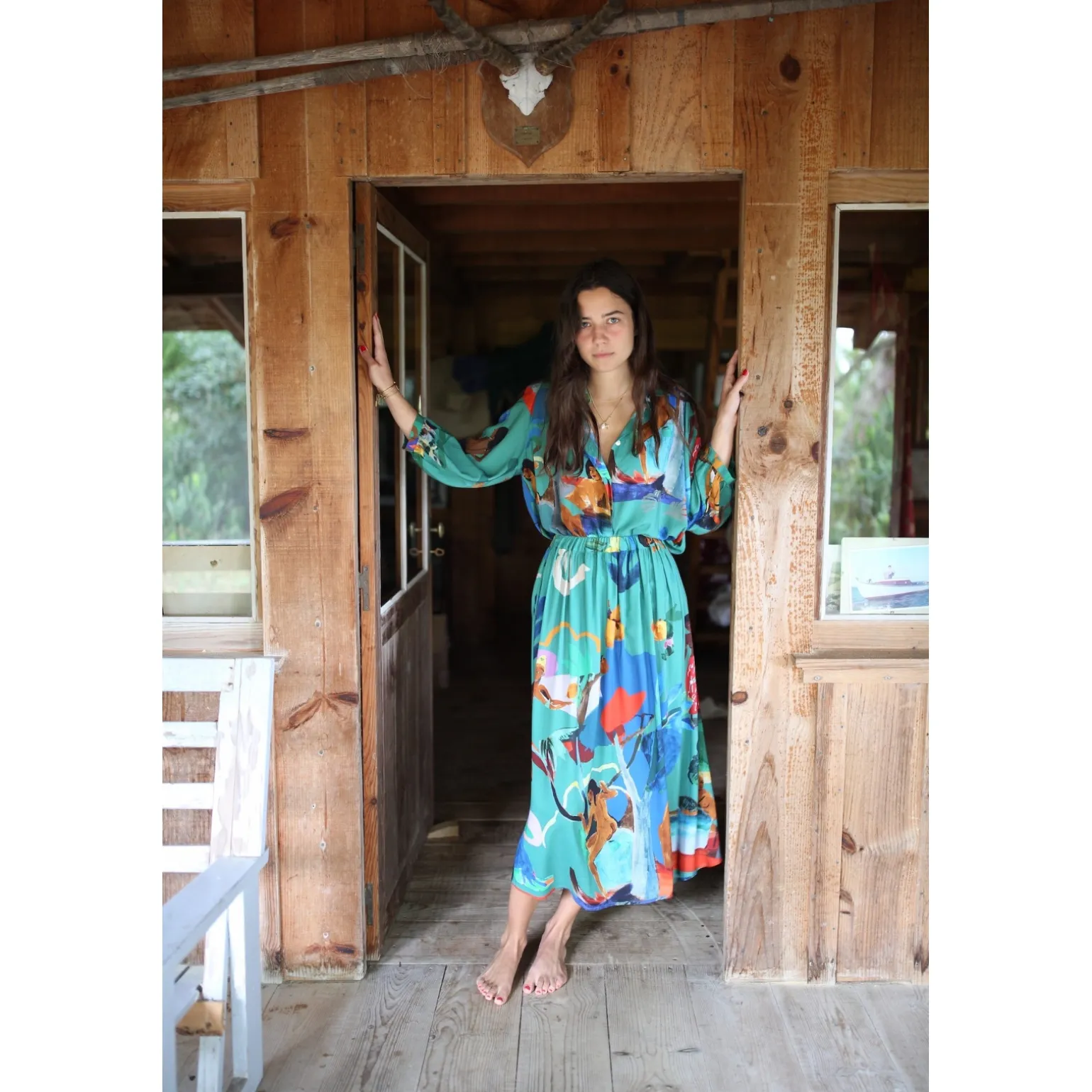 BLOUSE Belle de Nuit Green