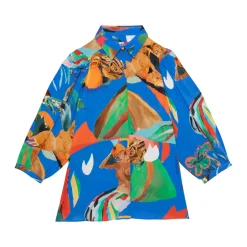 Blouse Dancing Blue