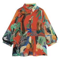 BLOUSE Rojo