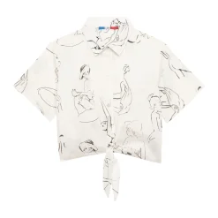Chemise crop Esquisse