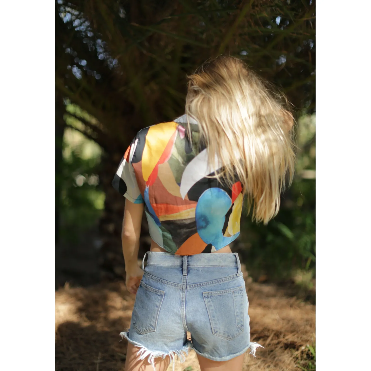 chemise crop Jaguar