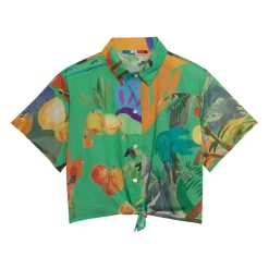 CHEMISE CROP Paraiso Verde