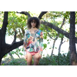 CHEMISE EN COTON Monkey Trees