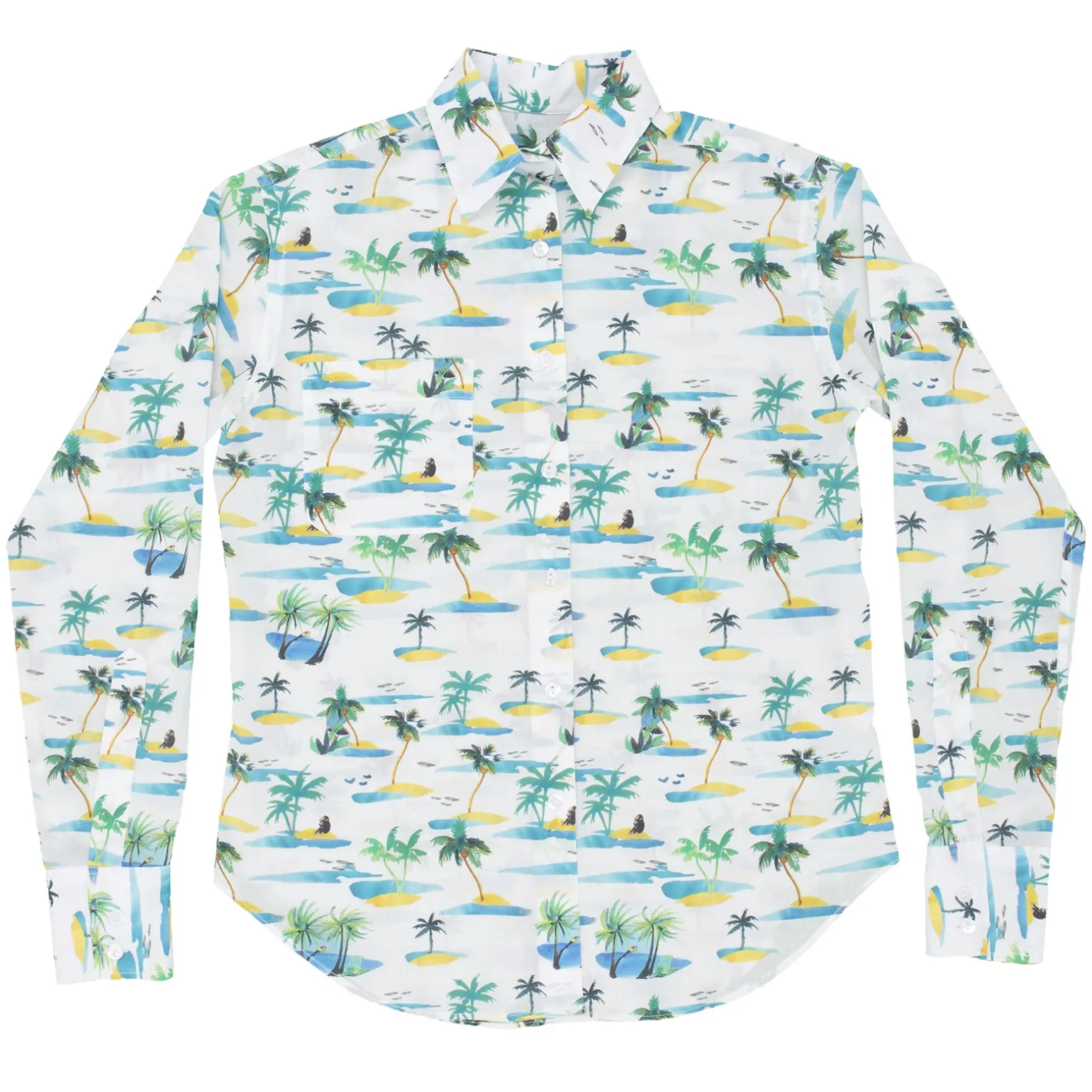 CHEMISE EN COTON Palm Island