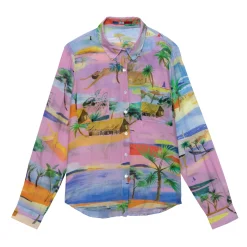CHEMISE EN COTON SOIE La Pointe Disco