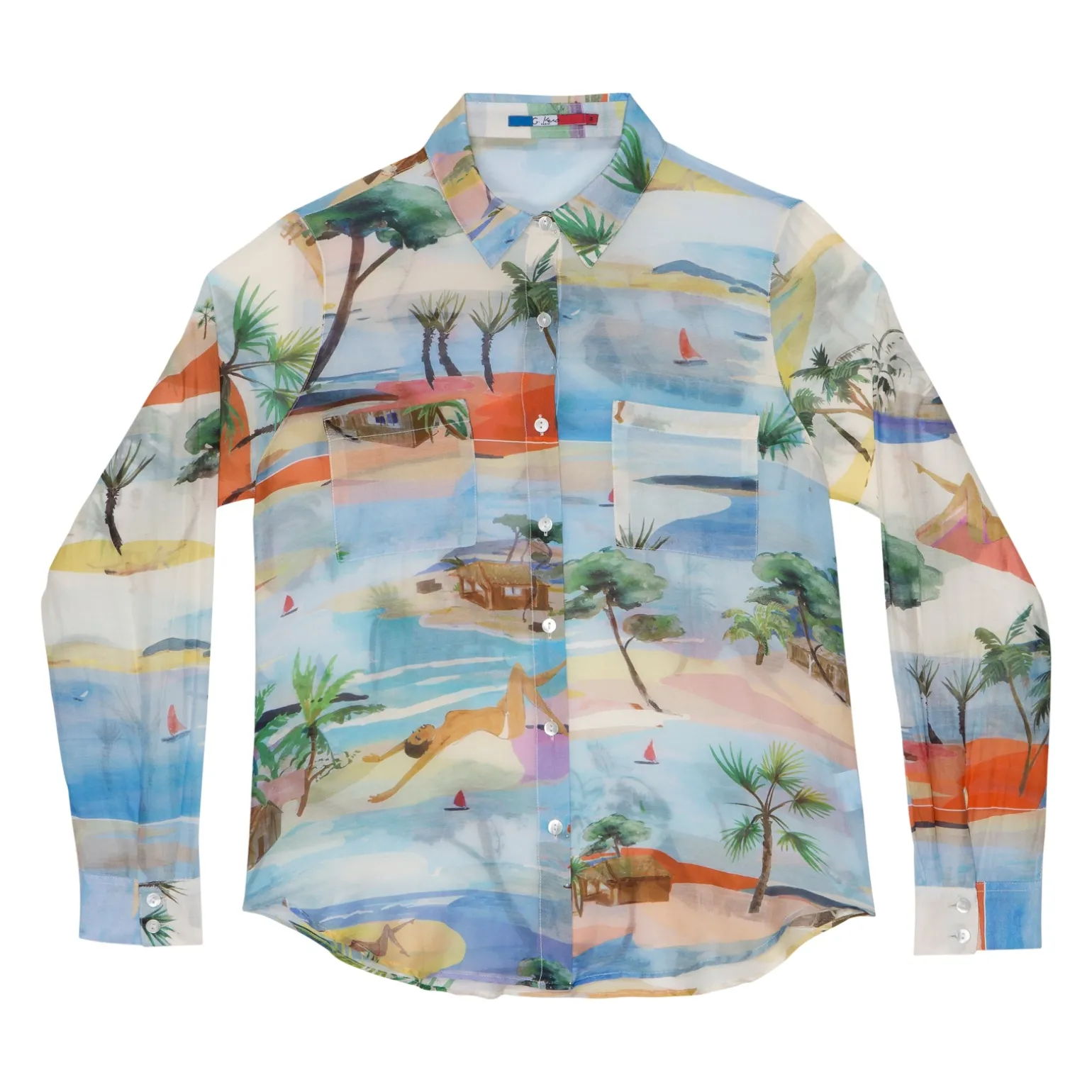 CHEMISE EN COTON SOIE La Pointe