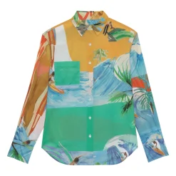 CHEMISE EN COTON Surf Color