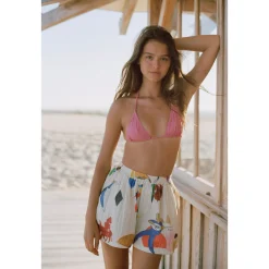 CHEMISE EN GAZE DE COTON MUSIC CUT