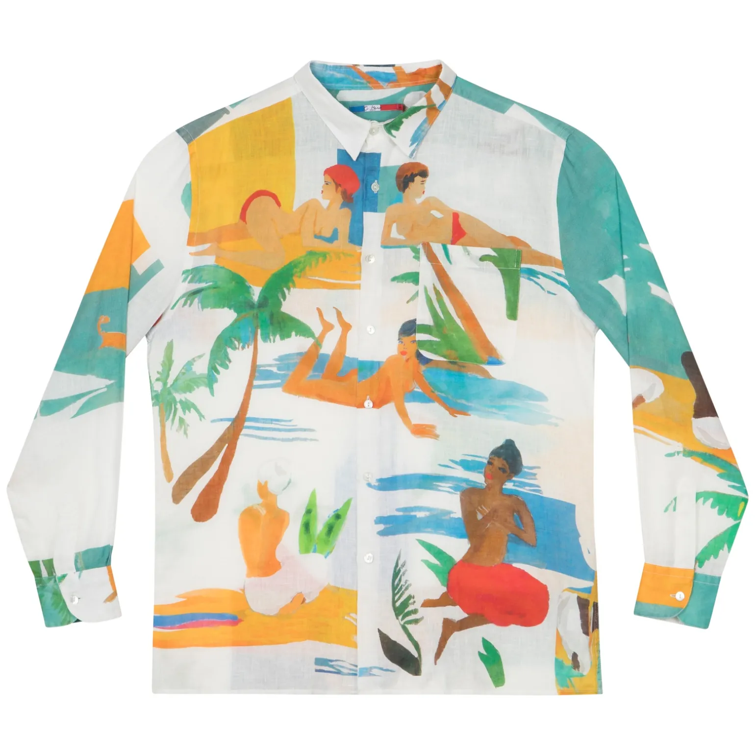 CHEMISE EN LIN BEACH GIRL