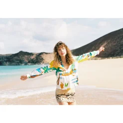 chemise en lin Beach girl