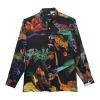 CHEMISE EN LIN FEMMES LUXE NOIR