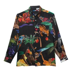 CHEMISE EN LIN FEMMES LUXE NOIR