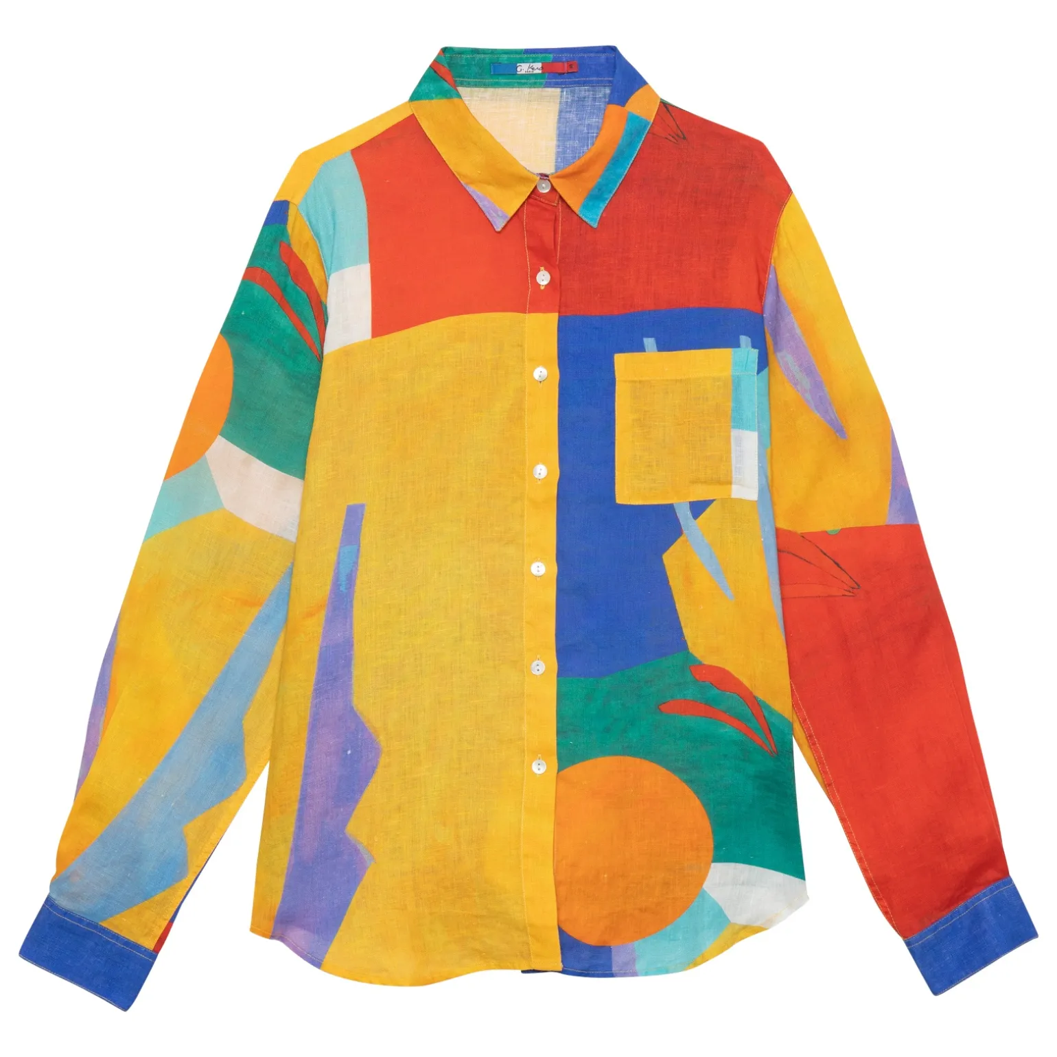 Chemise en lin Flash Boom