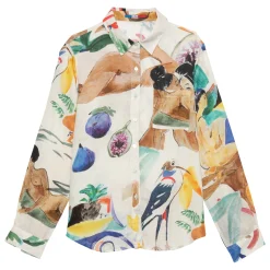 Chemise en lin Le bain et elle