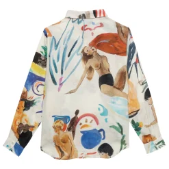 Chemise en lin Le bain et elle