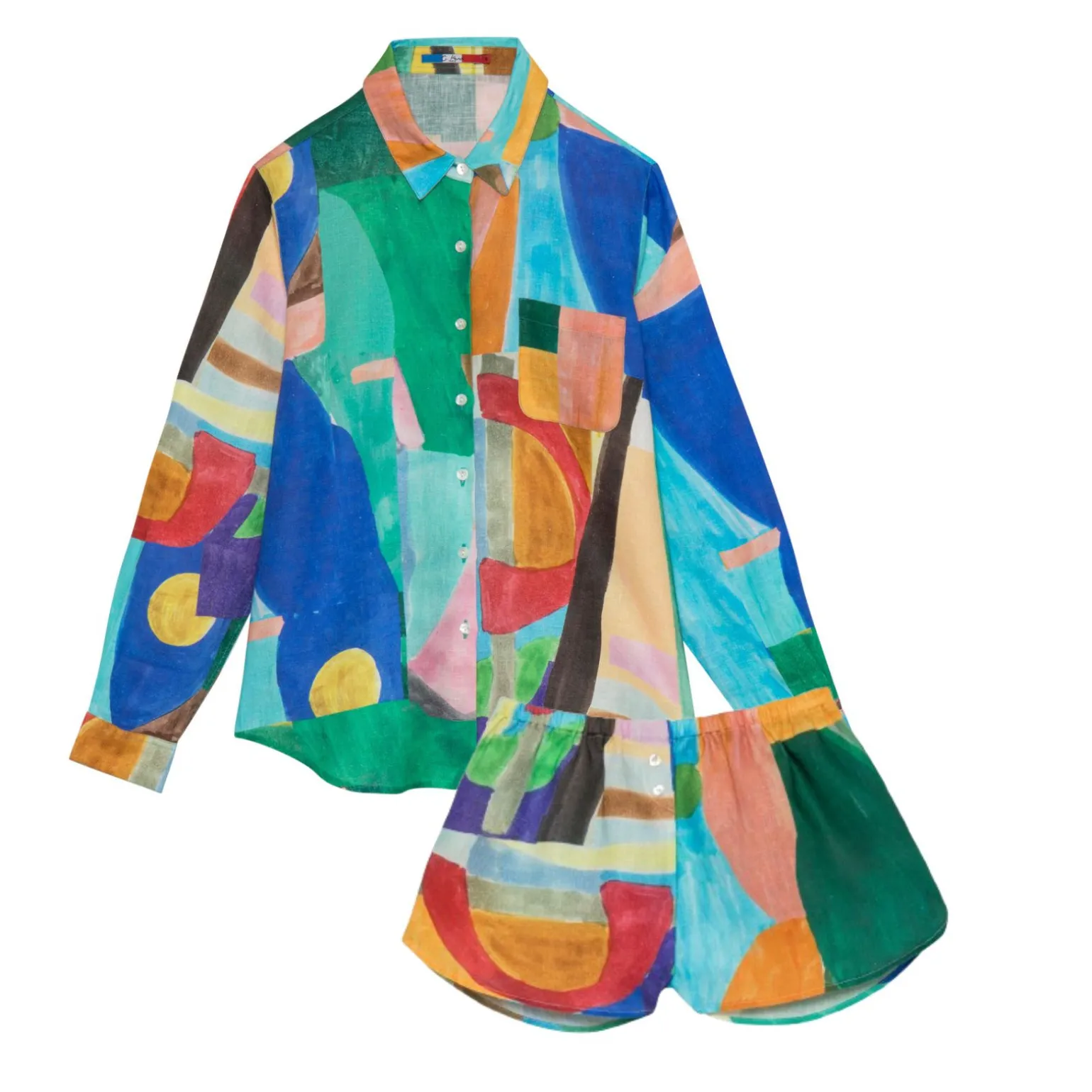 CHEMISE EN LIN METISSE