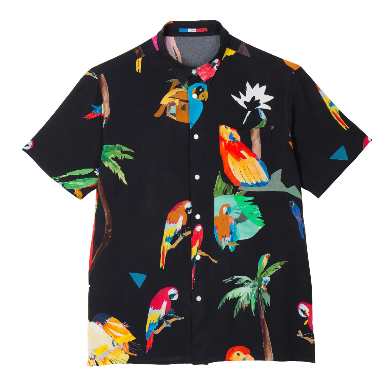 CHEMISE HAWAÏENNE BLACK JUNGLE