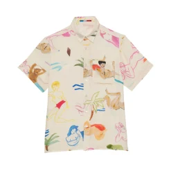 CHEMISE HAWAÏENNE CRUSH MODELS PINK