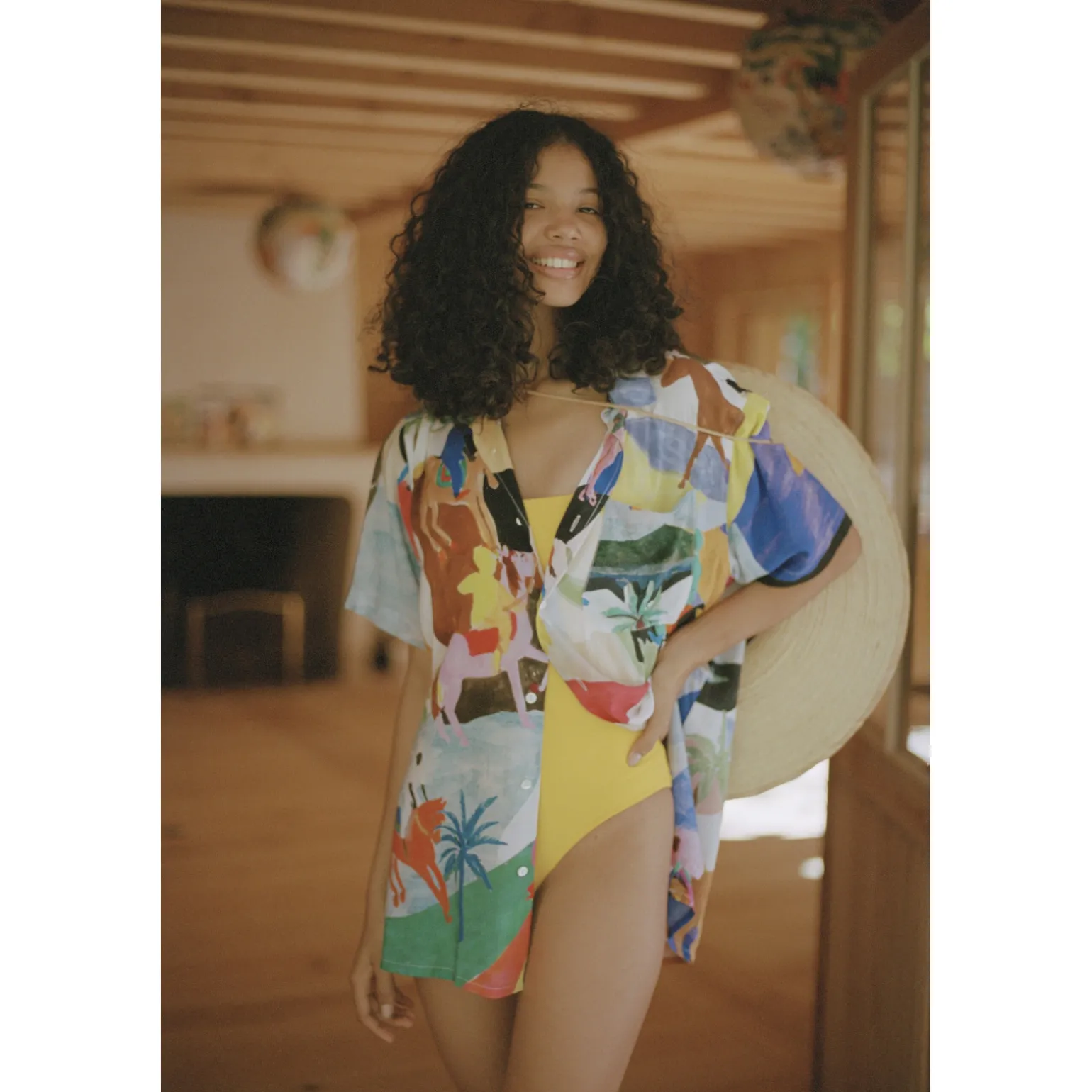 CHEMISE HAWAIENNE CAVALIERS
