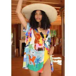 CHEMISE HAWAIENNE CAVALIERS