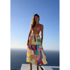 JUPE GAUDI JAUNE