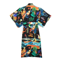 KIMONO BATEAUX NOIR