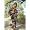 Kimono Dancing Wood Black