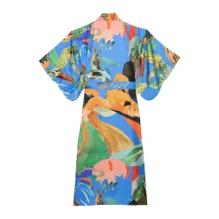 Kimono Dancing Wood Blue