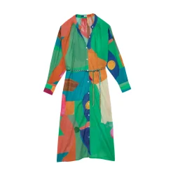 ROBE CAPRI MOSAICA VERDE
