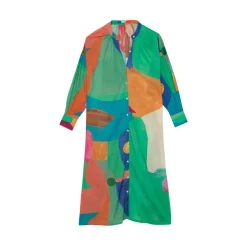 ROBE CAPRI MOSAICA VERDE
