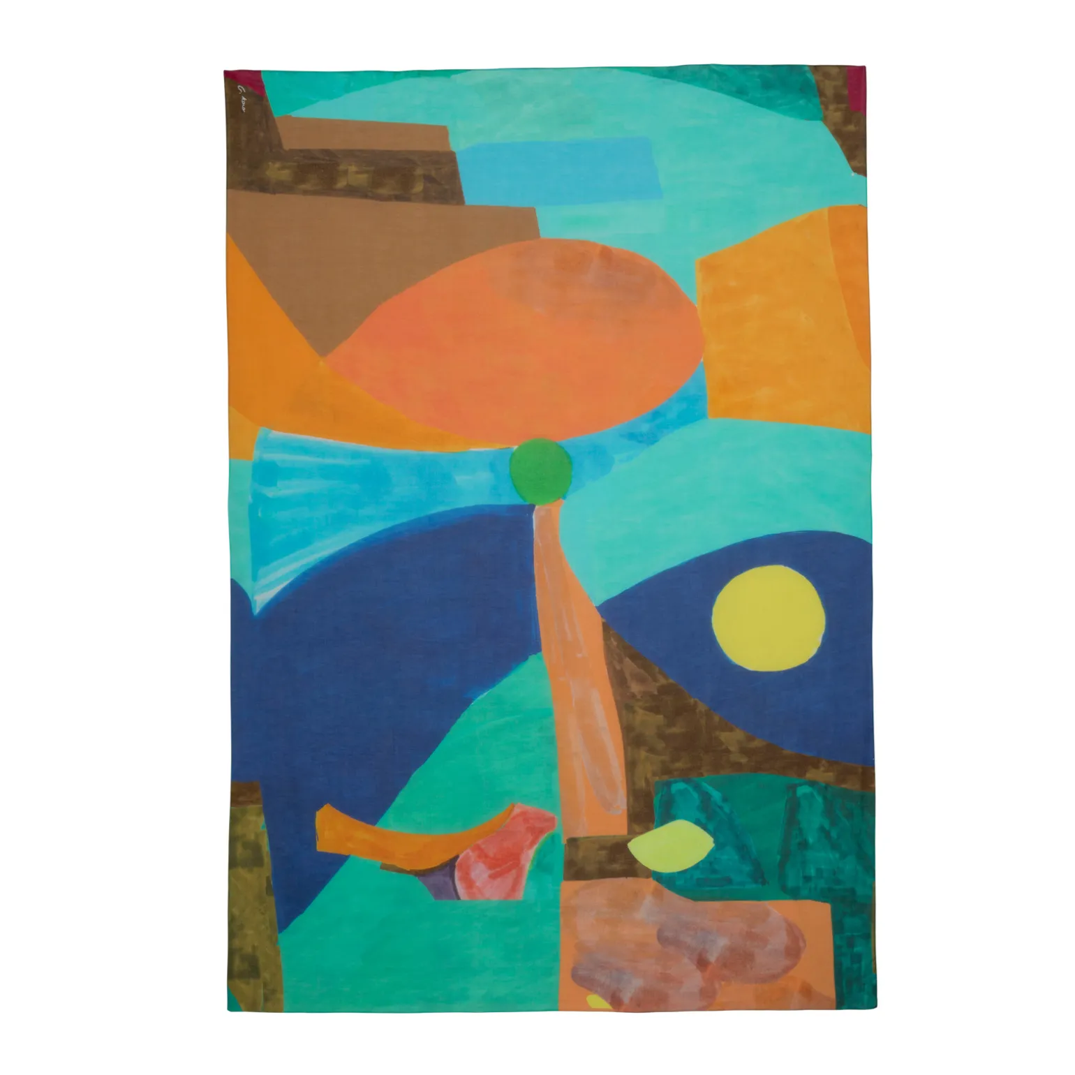 ROSE BLEU VERT PAREO