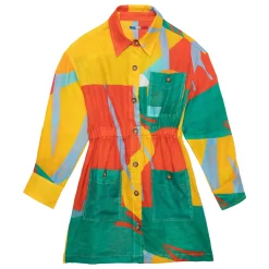 Saharienne Yellow Red Green