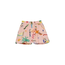 SHORT EN GAZE DE COTON ABRA ROSSA