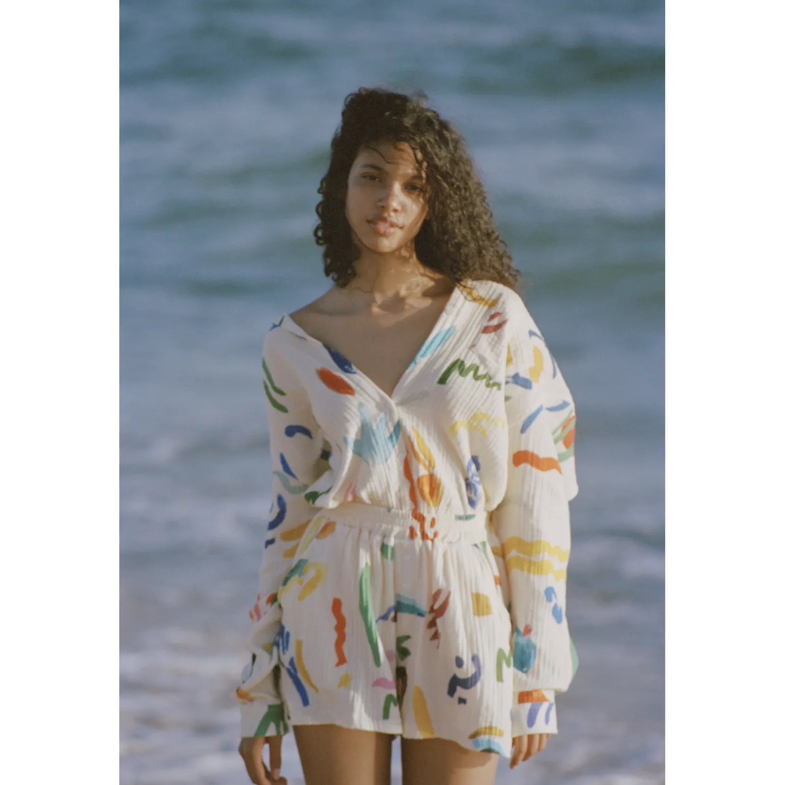 SHORT EN GAZE DE COTON PRELUDE EN DO