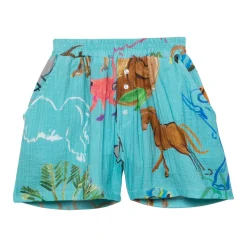 SHORT EN GAZE DE COTON PROTECT THE ANIMALS