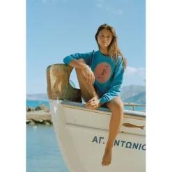 Sweat-Shirt Blue Dolphin Love