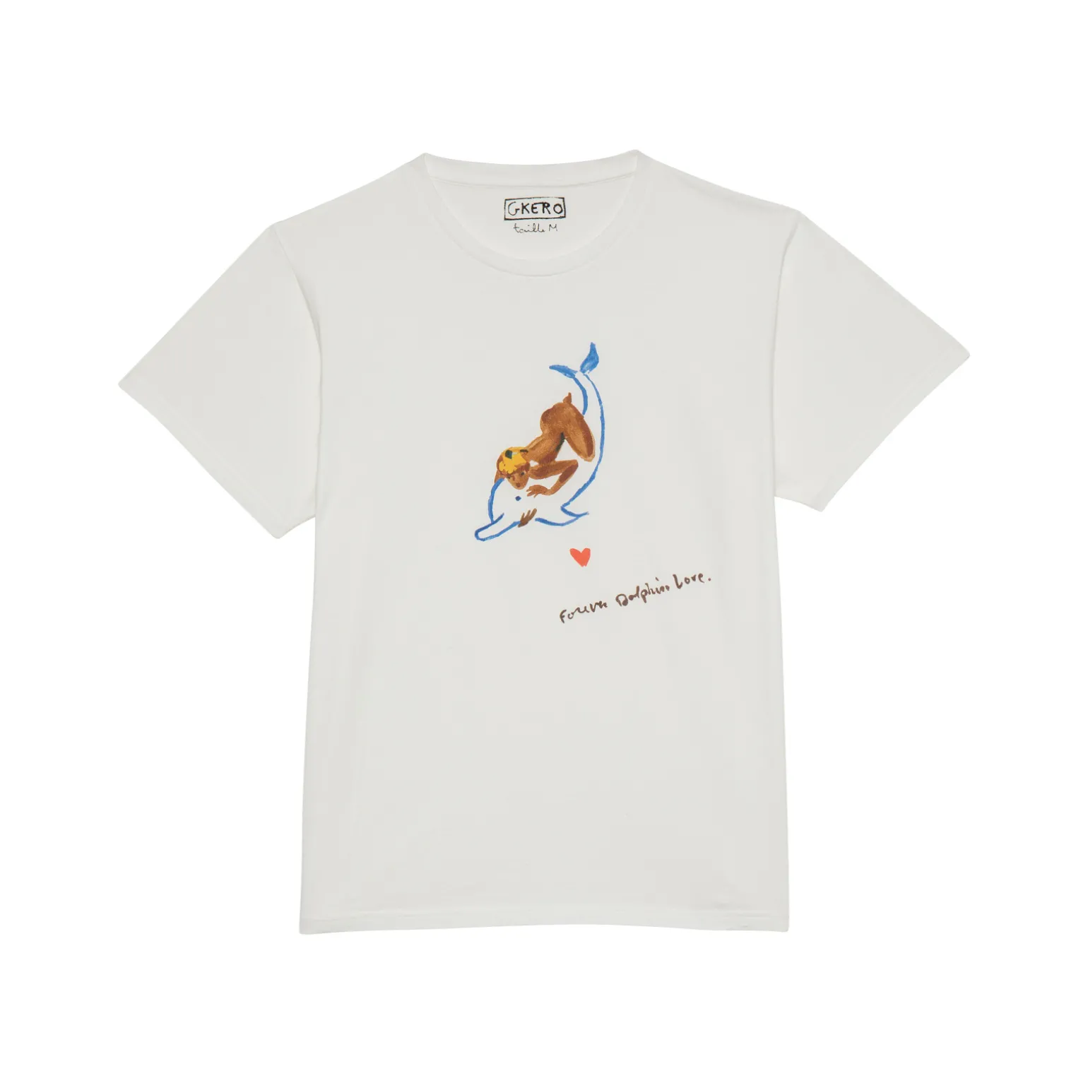Tee SHIRT FOREVER DOLPHIN LOVE