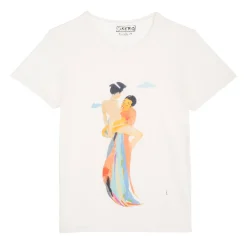 TEE SHIRT ORANGE LOVE