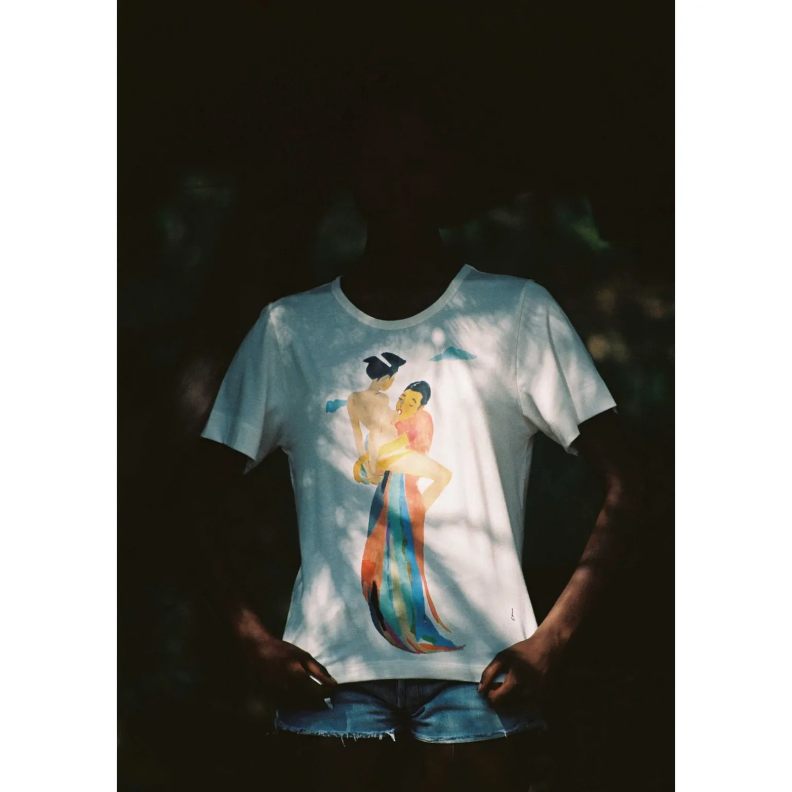 TEE SHIRT Orange Love