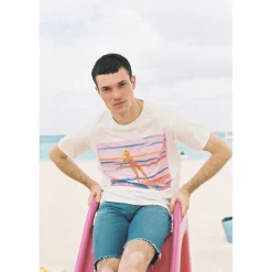 TEE SHIRT SKY NAUGHTY PINK